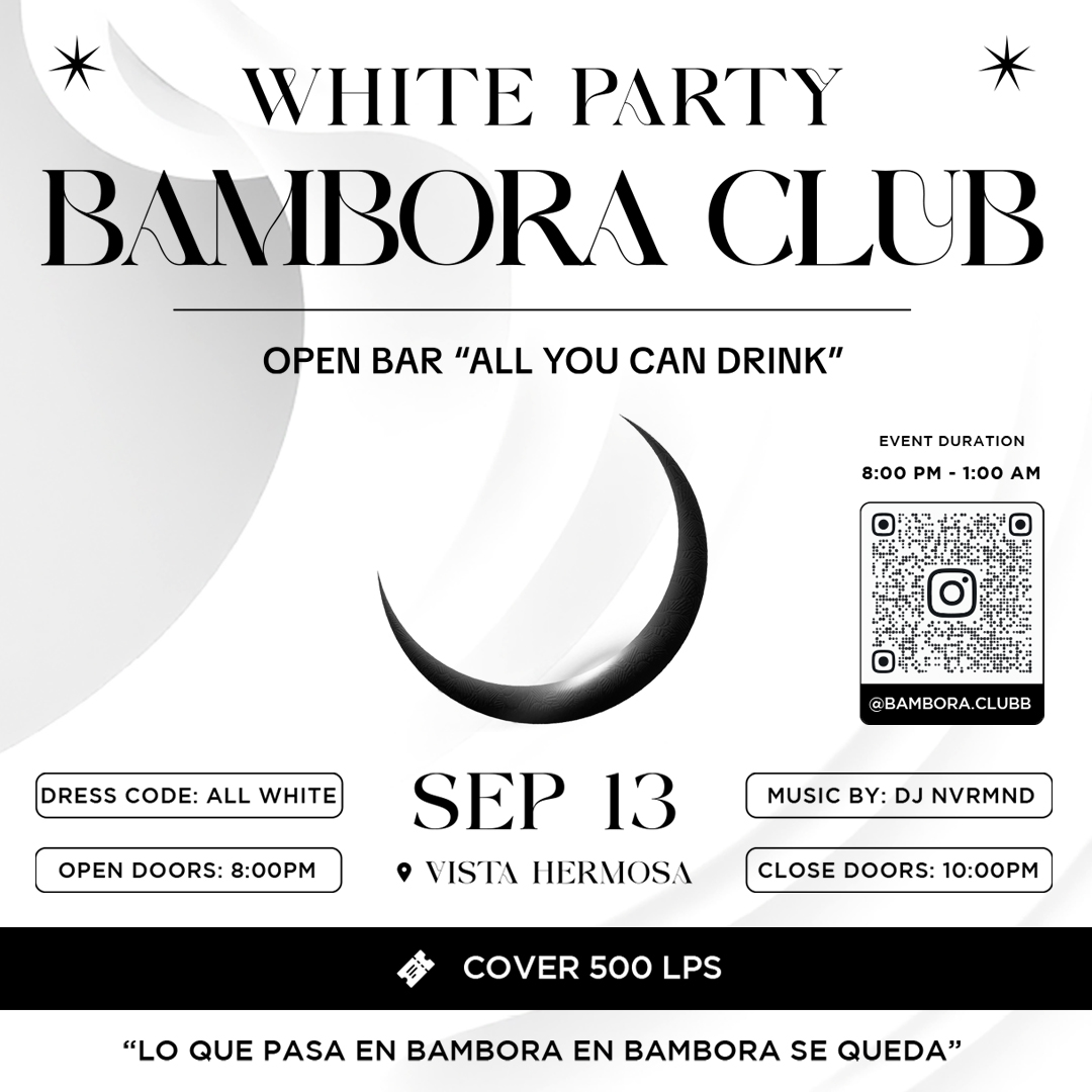 WHITE PARTY, BAMBORA CLUB