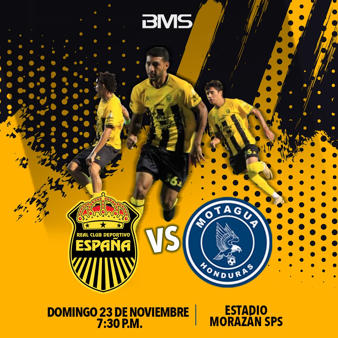 REAL ESPAÑA VS MOTAGUA 