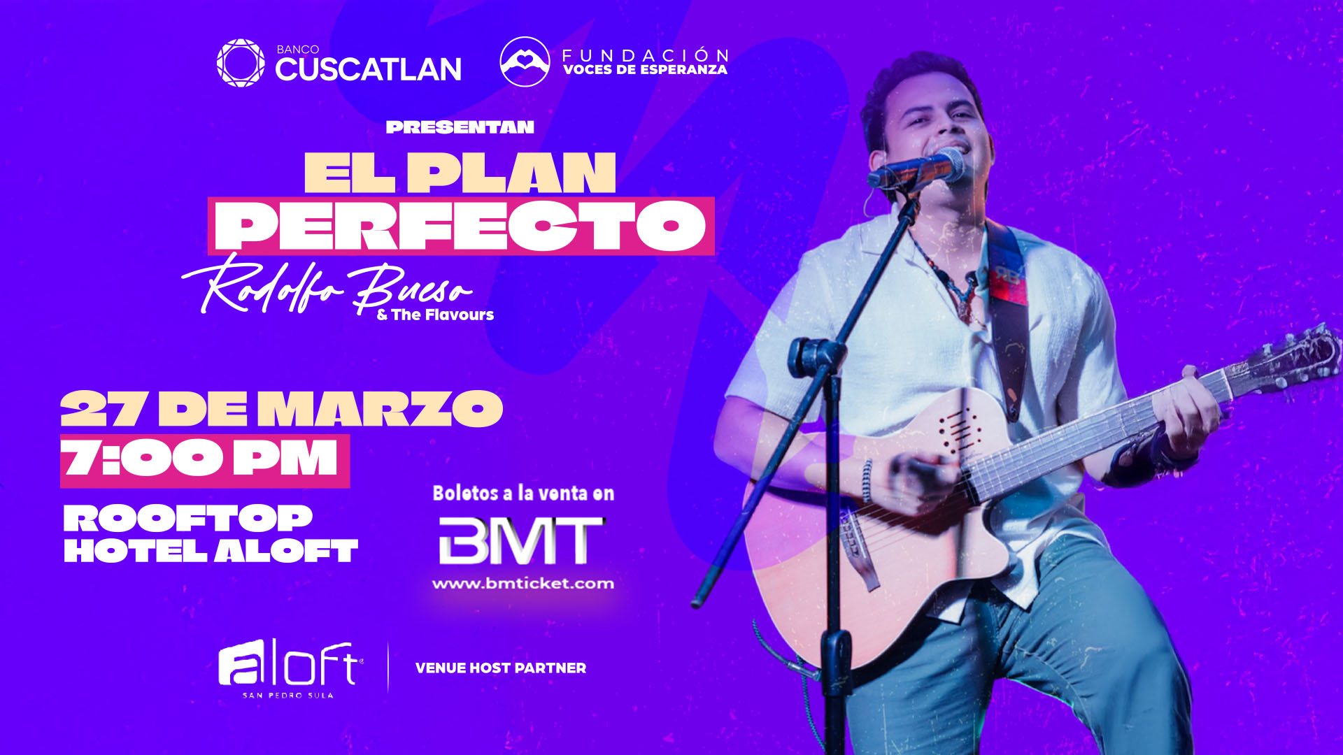 El Plan Perfecto, Rodolfo Bueso & The Flavours