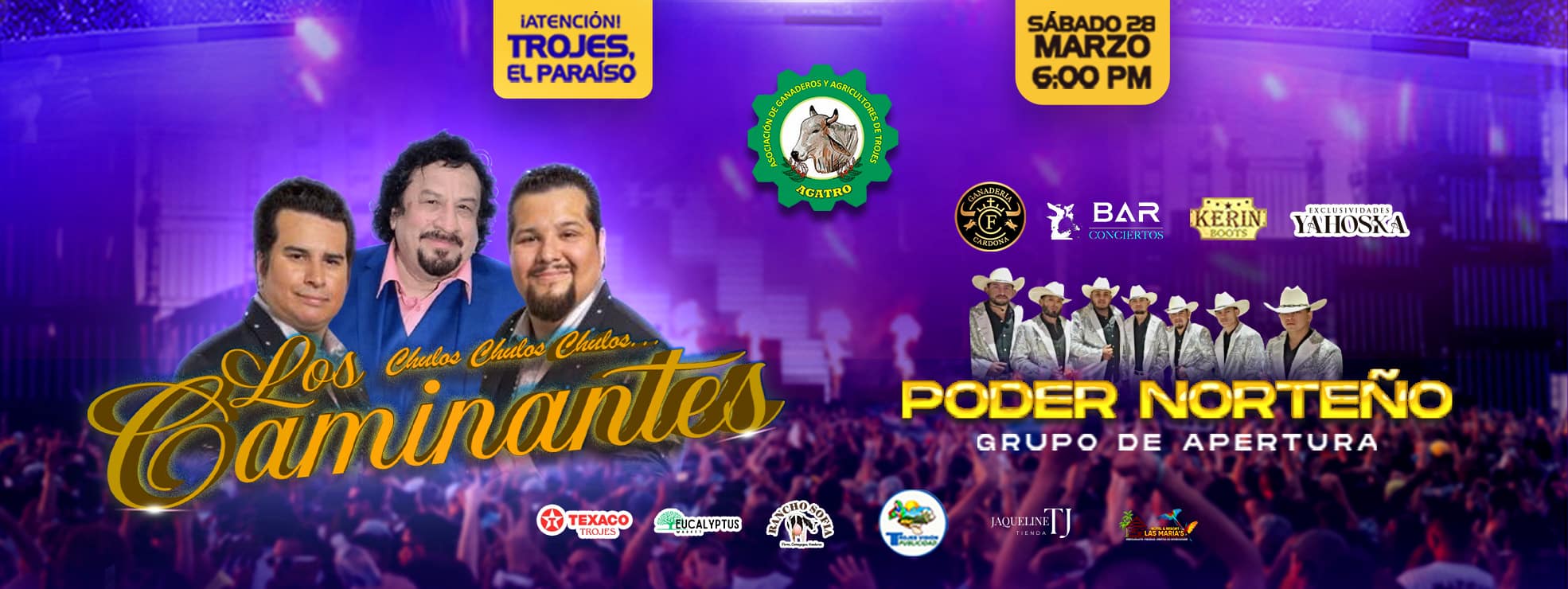 LOS CAMINANTES EN TROJES