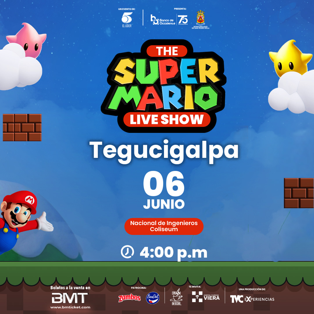 The Super Mario Live Show Tegucigalpa