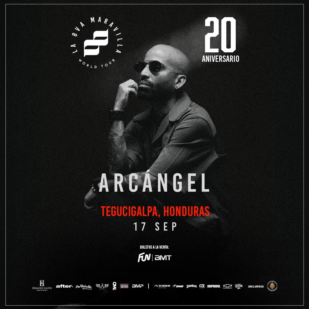 Arcángel - La 8va Maravilla World Tour - Honduras