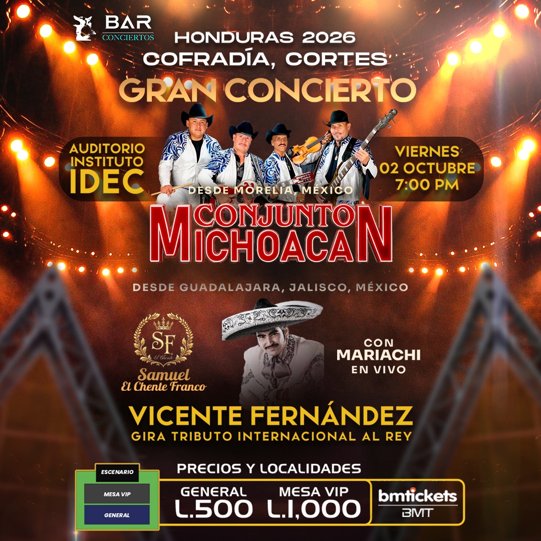 Conjunto Michoacán + Tributo a Vicente Fernández | Cofradía, Cortés