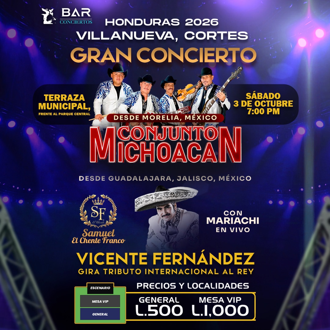 Conjunto Michoacán + Tributo a Vicente Fernández | Villanueva, Cortés